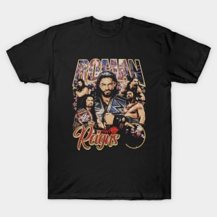 Roman Reigns Retro Bootleg T-Shirt